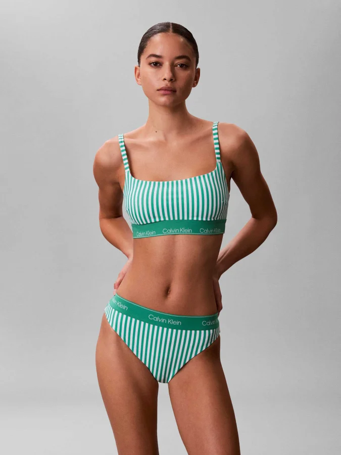 CALVIN KLEIN - SQUARE NECK...