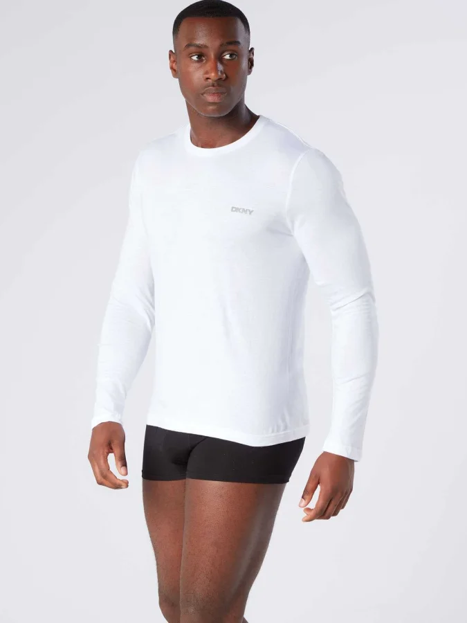 DKNY - Mens DKY L/S T-Shirt...