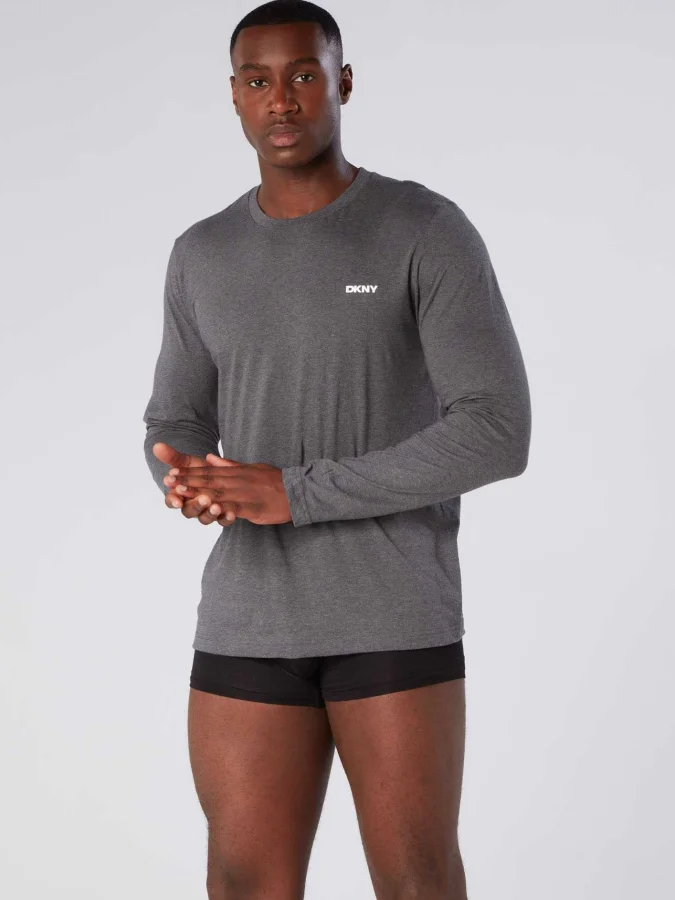 DKNY - Mens DKY L/S T-Shirt... 2