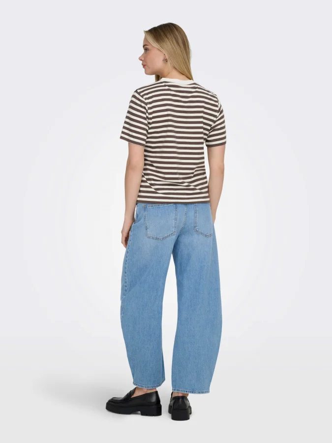 ONLY - ONLLIVINA S/S STRIPE... 2