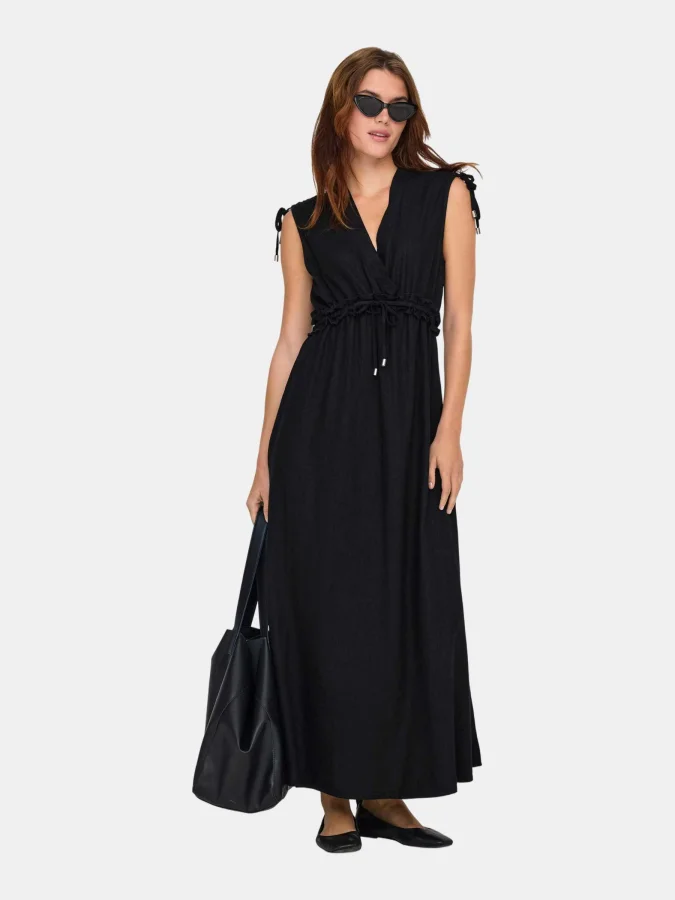 ONLY - ONLGOA SL LINEN BL...