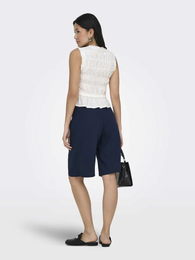 ONLY - ONLGOA S/S LINEN BL... 2