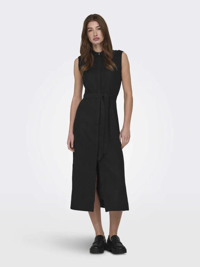 ONLY - ONLGOA SL LINEN BL...