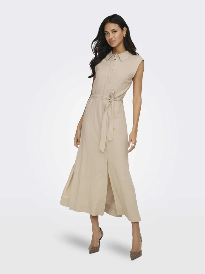 ONLY - ONLGOA SL LINEN BL...