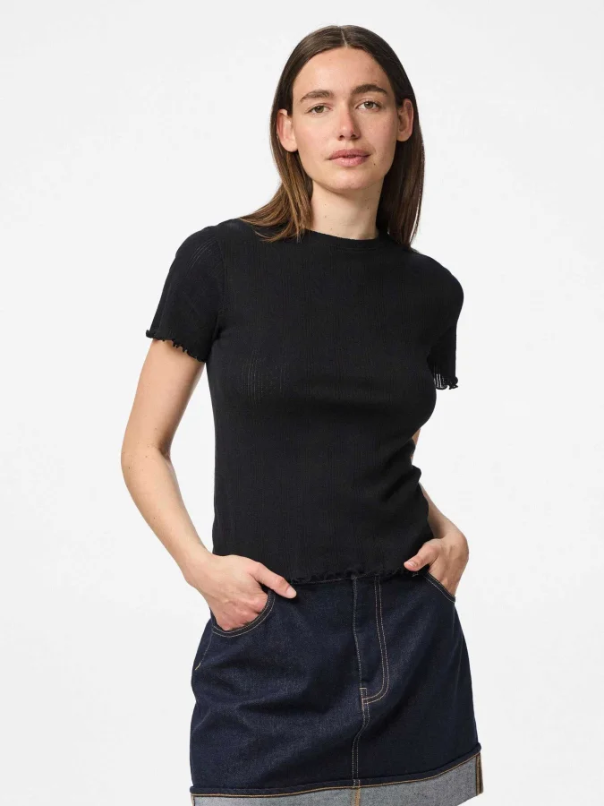 Pieces - PCMARIE SS O-NECK...