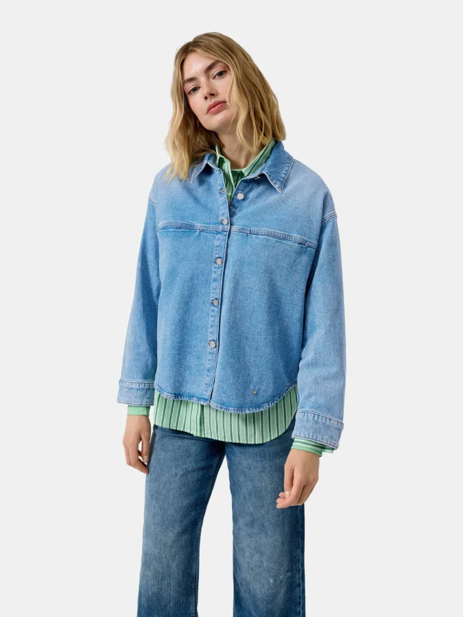 s.OLIVER - Oversized denim...