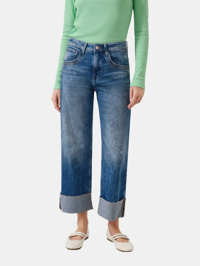 s.OLIVER - Cropped jeans...