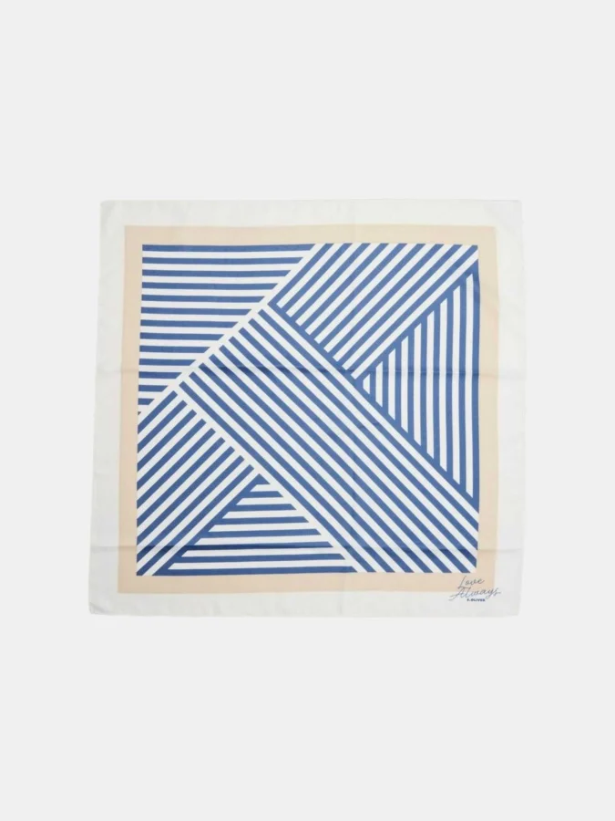 s.OLIVER - Woven shawl with... 2