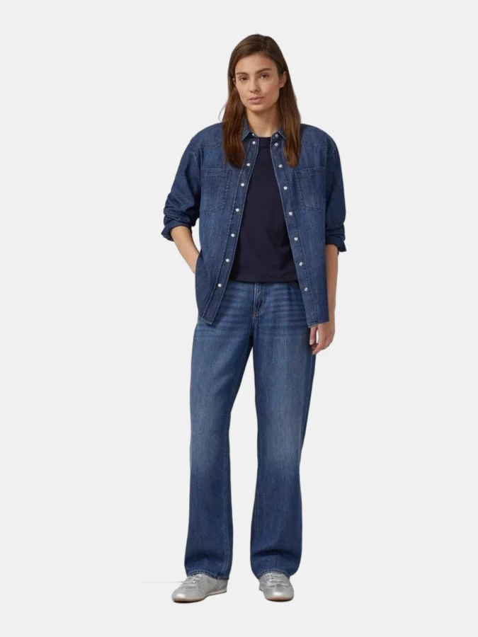 s.OLIVER - Shortened cotton... 2