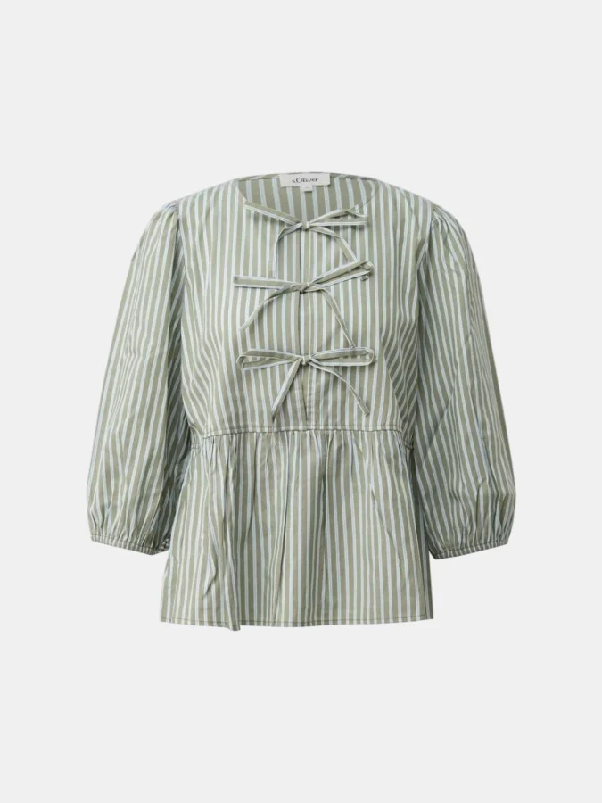 s.OLIVER - Striped blouse...