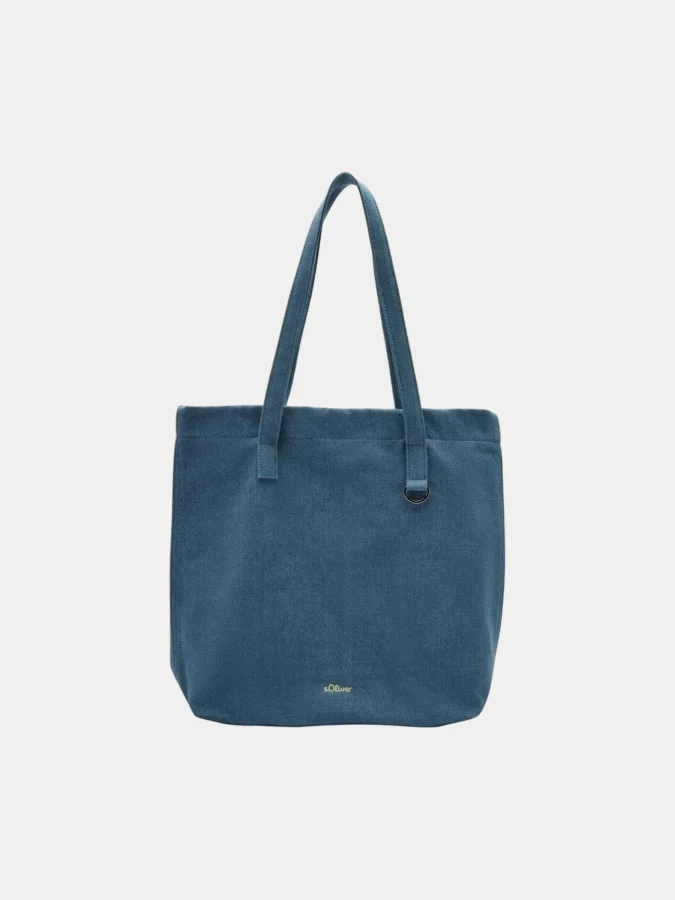 s.OLIVER - Denim tote bag...