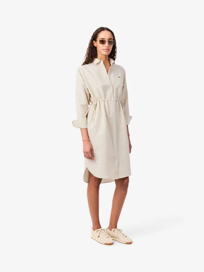 Lacoste - Oversized Linen...