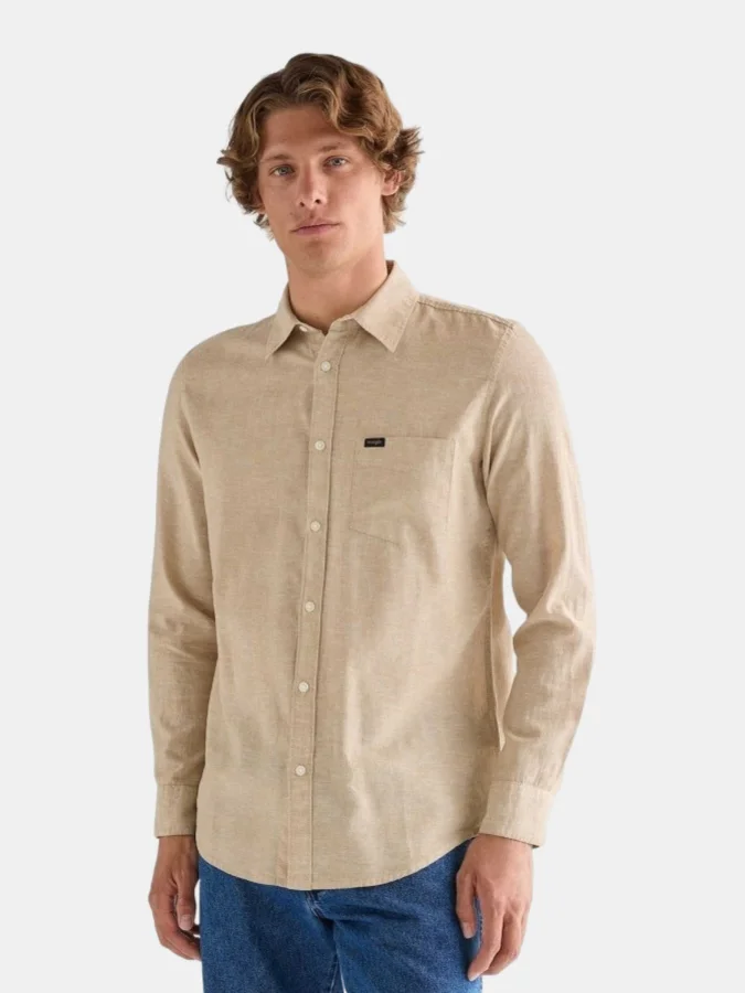 WRANGLER - 1 PKT SHIRT