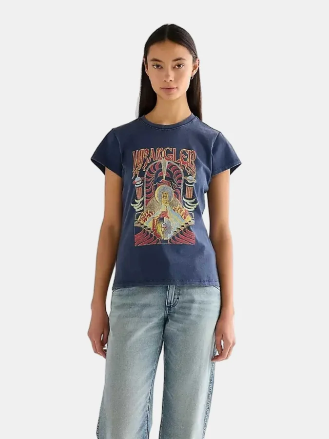 WRANGLER - SHRUNKEN BAND TEE