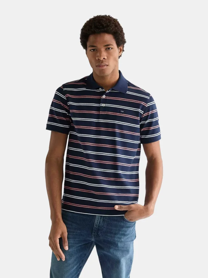 WRANGLER - STRIPE POLO SHIRT