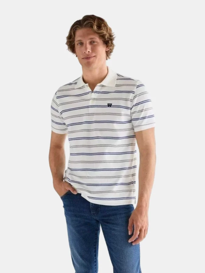WRANGLER - STRIPE POLO SHIRT