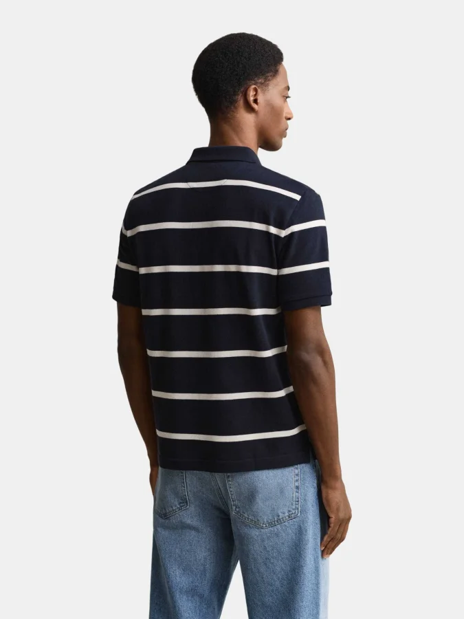 GANT - STRIPED SS POLO 2
