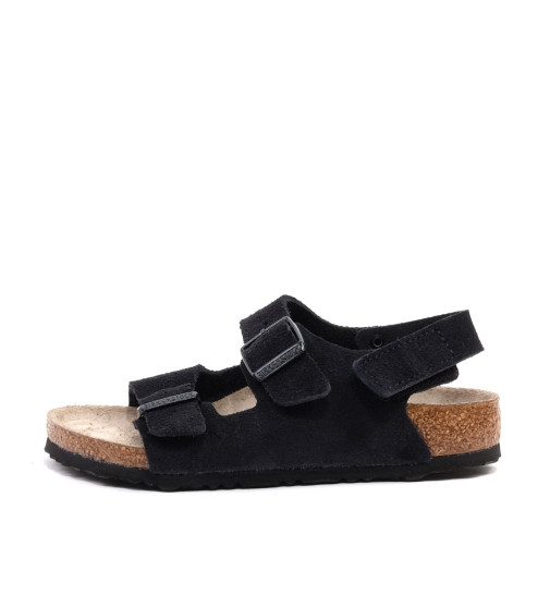 Birkenstock Kid's Milano HL Suede Sandal