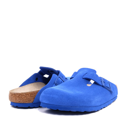 BIRKENSTOCK - Boston VL Suede Brights Ultra Blue Size 40