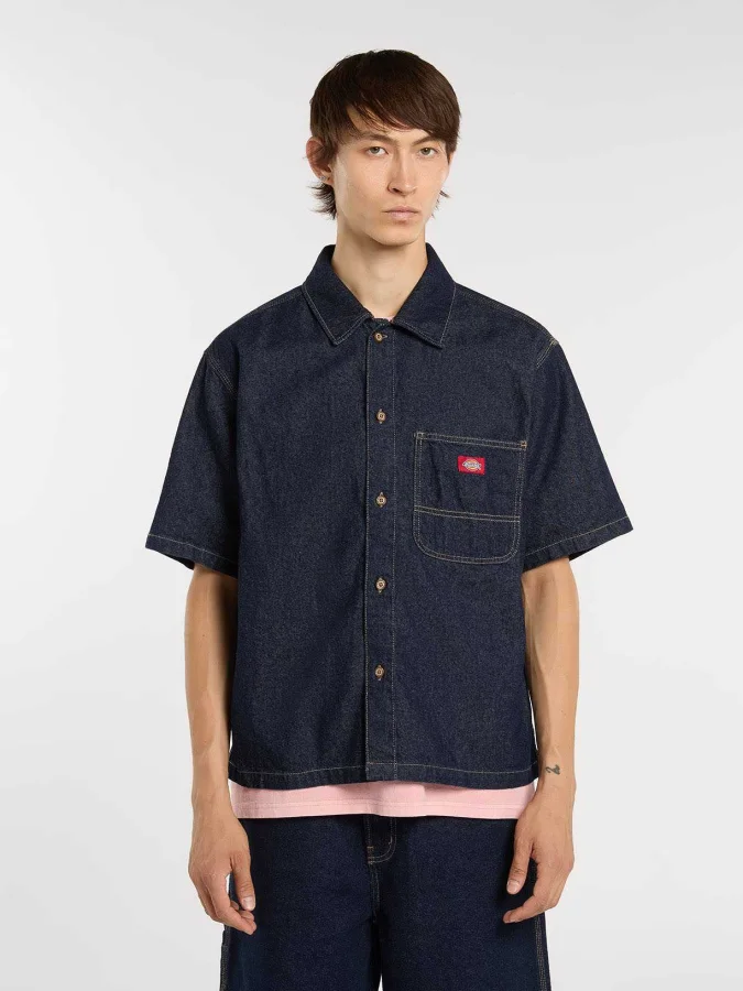Dickies - DENIM SHIRT SS