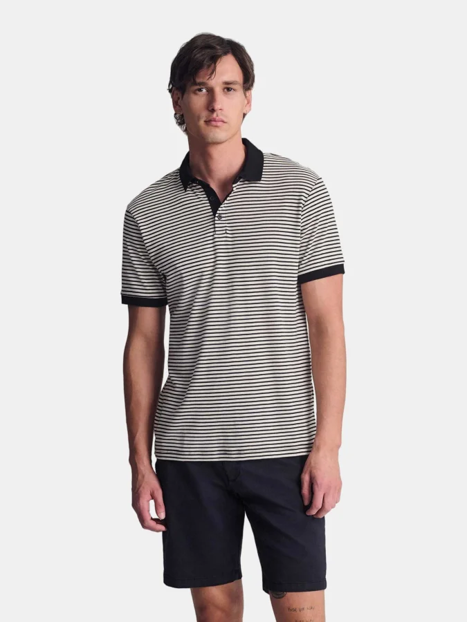 Mavi - STRIPE POLO TEE