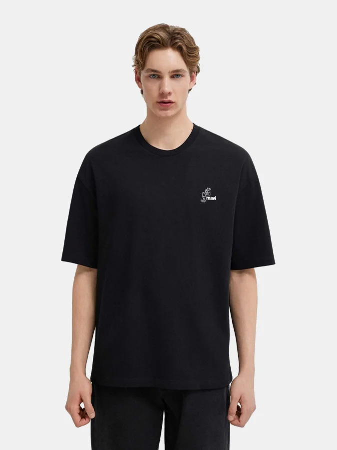 Mavi - MAVİ LOGO TEE