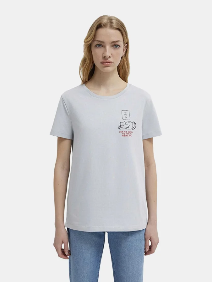 Mavi - CAT PRINTED T-SHIRT