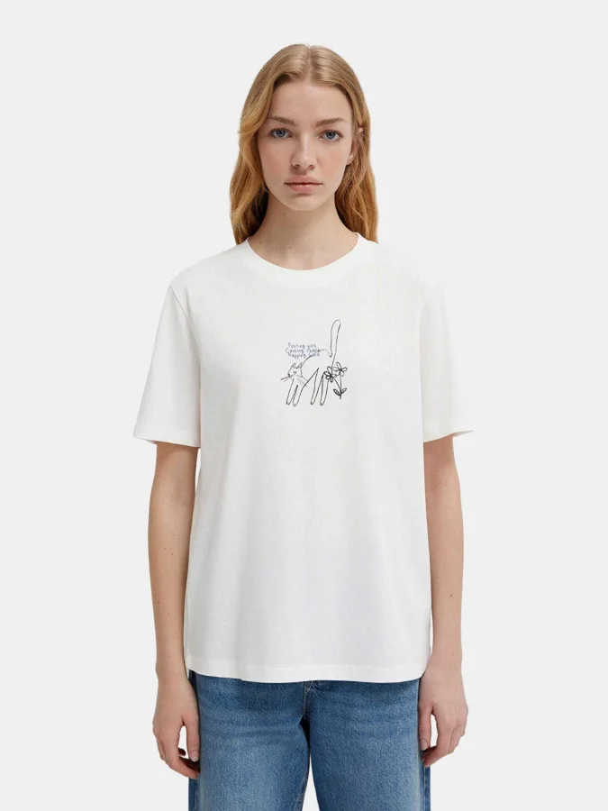 Mavi - CAT PRINTED T-SHIRT