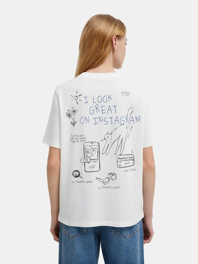 Mavi - CAT PRINTED T-SHIRT 2