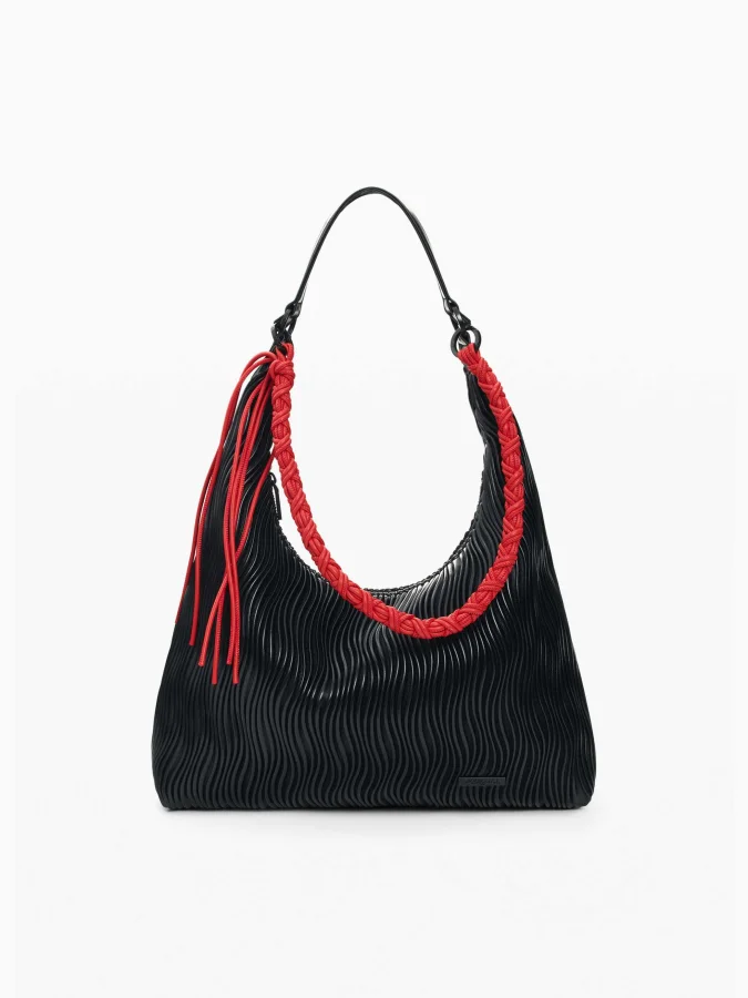 DESIGUAL - Medium embossed bag