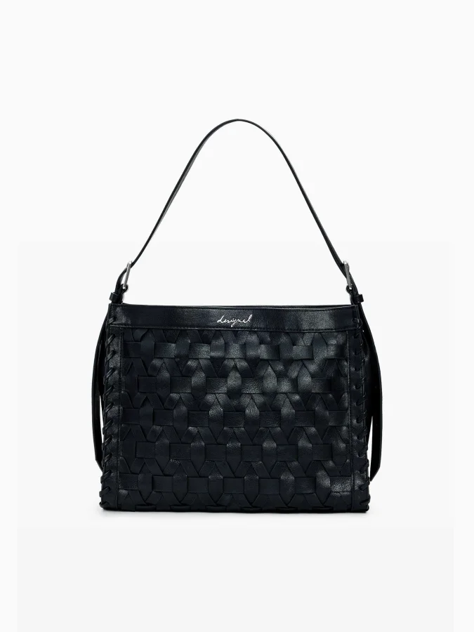 DESIGUAL - Medium braided bag