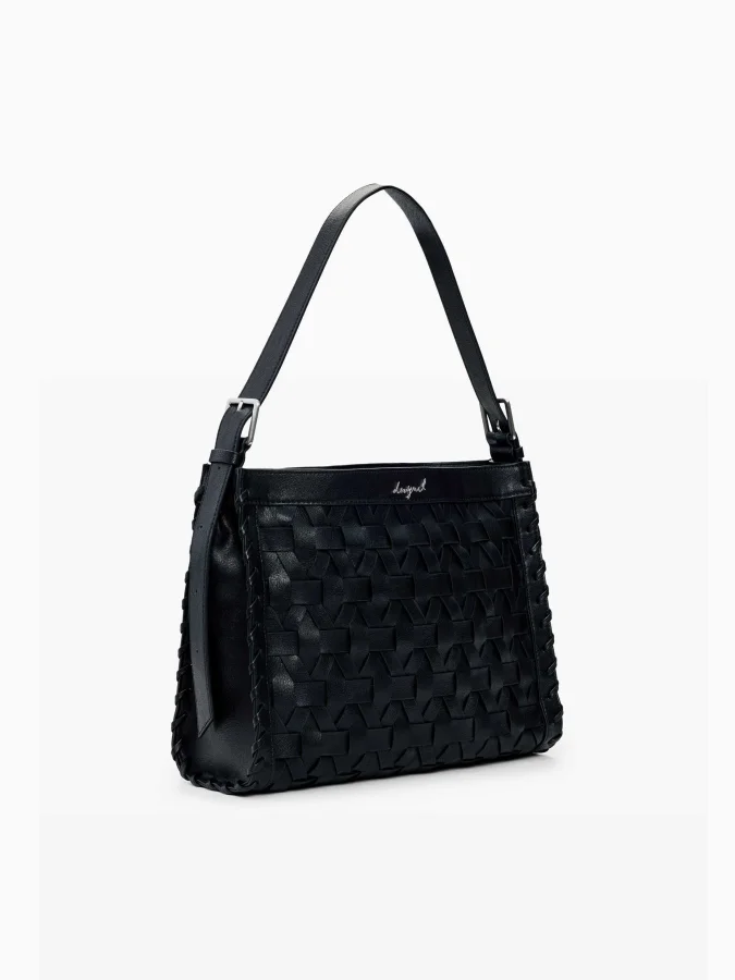 DESIGUAL - Medium braided bag 2