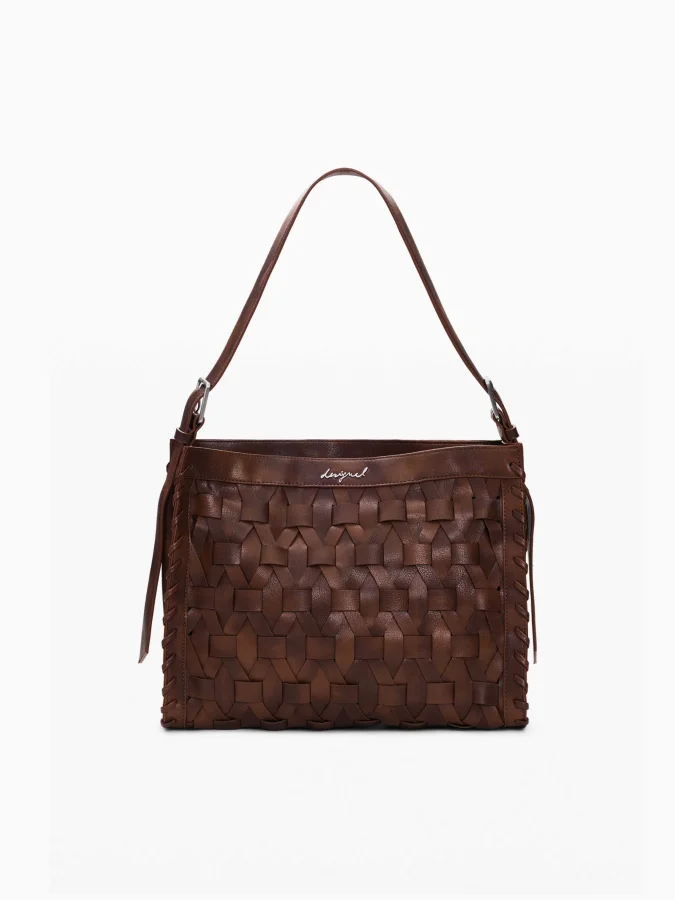 DESIGUAL - Medium braided bag
