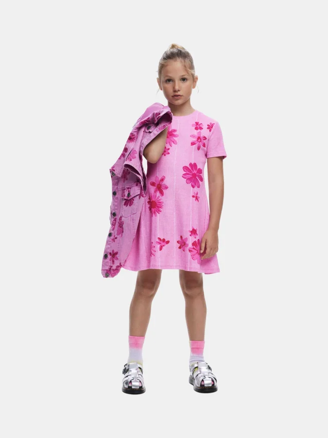 DESIGUAL - Pleated floral... 2