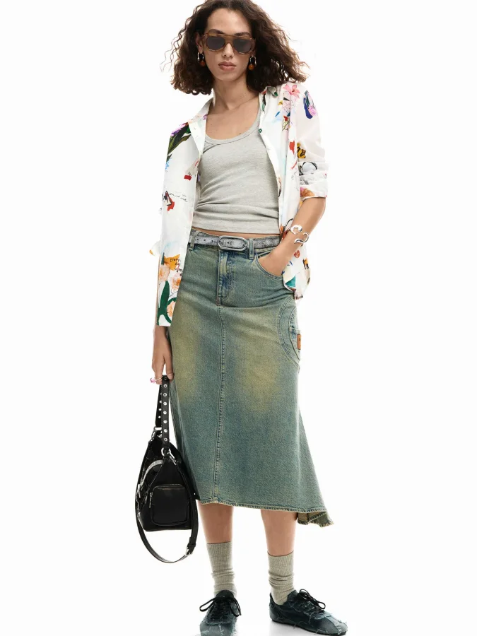 DESIGUAL - Shirt collage... 2