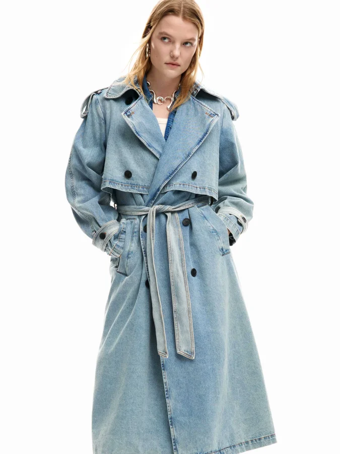 DESIGUAL - Denim trench... 2