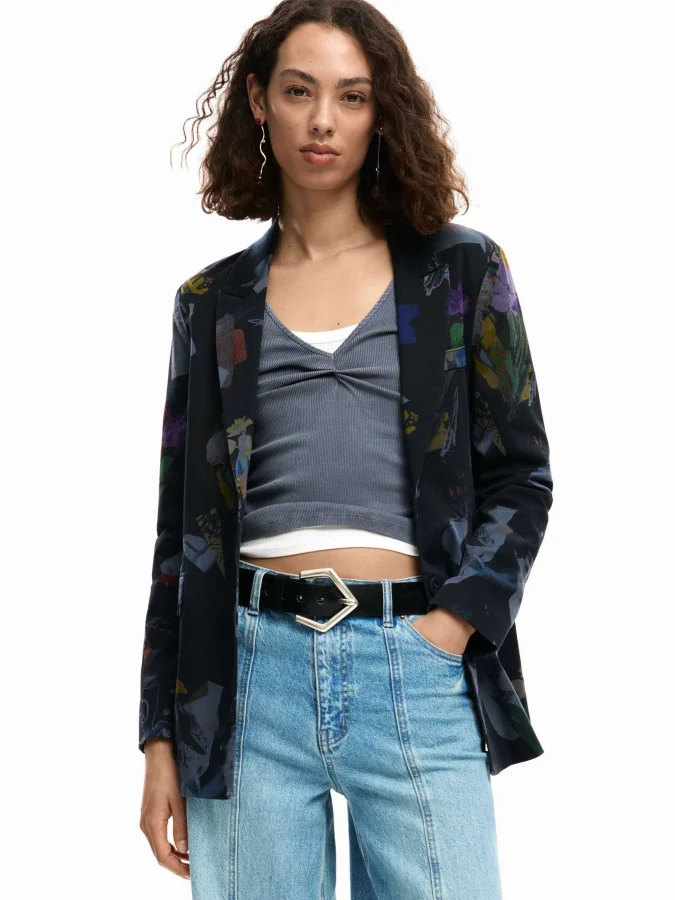 DESIGUAL - Blazer collage