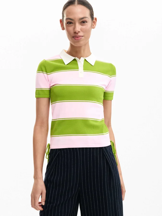 DESIGUAL - Polo shirt with...