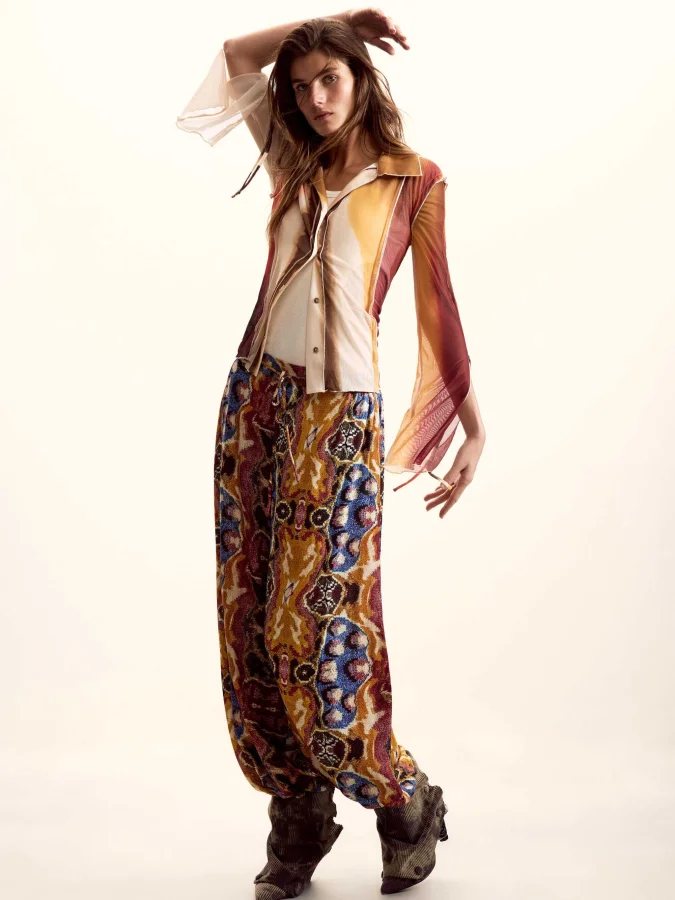 DESIGUAL - Buttoned T-shirt...