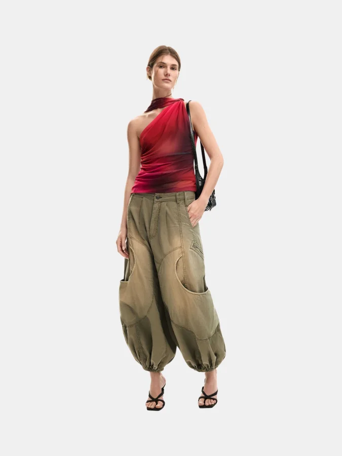 DESIGUAL - Knot neckline... 2