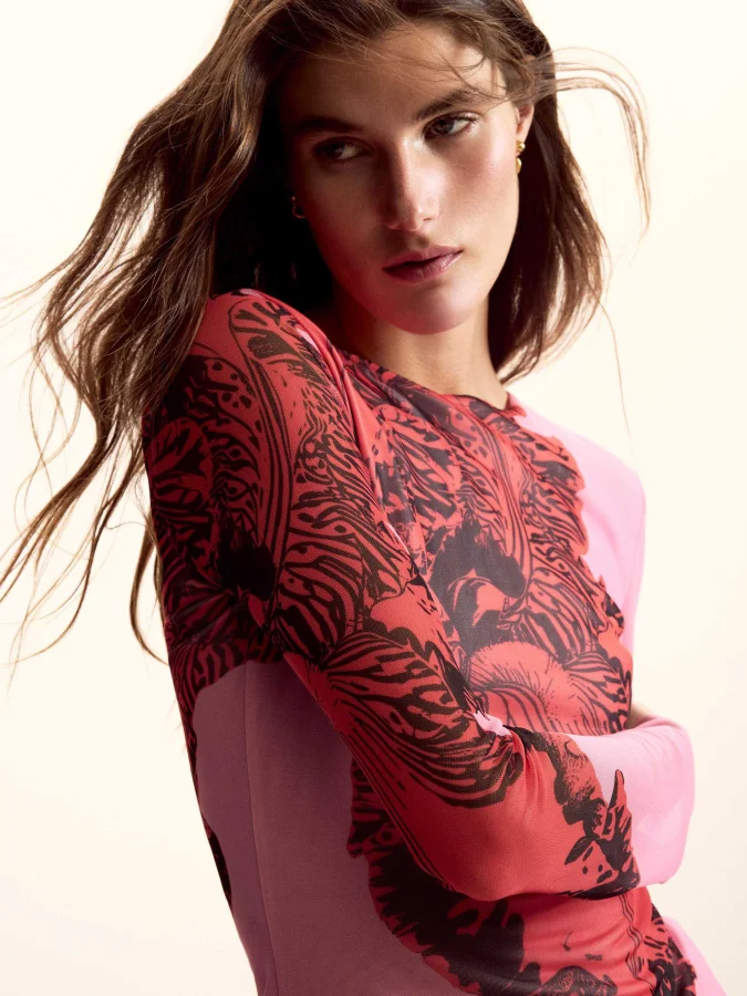 DESIGUAL - T-shirt designed... 2