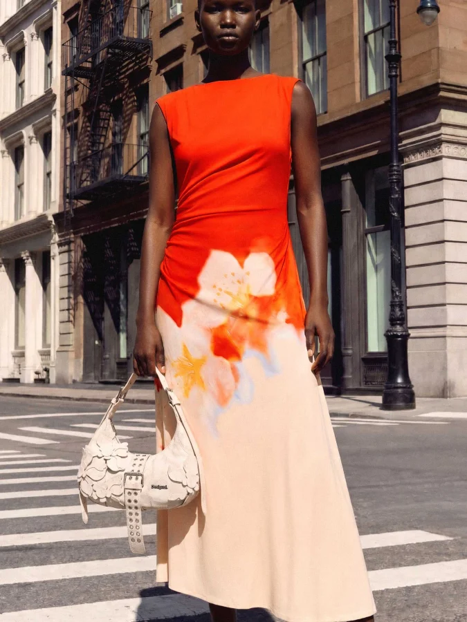 DESIGUAL - Two-tone floral... 2