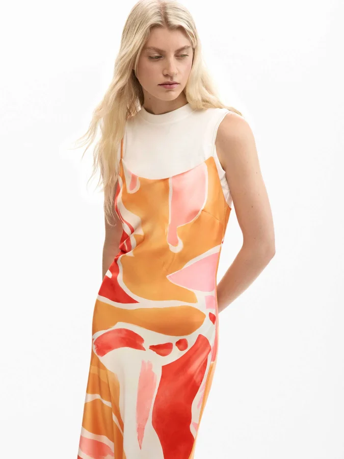 DESIGUAL - 2-in-1 dress... 2