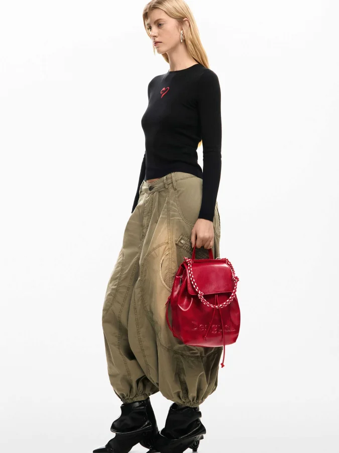 DESIGUAL - Small backpack logo 2