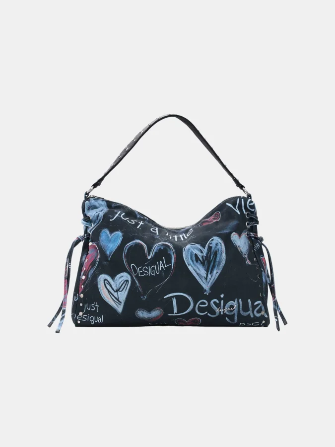 DESIGUAL - Large graffiti bag