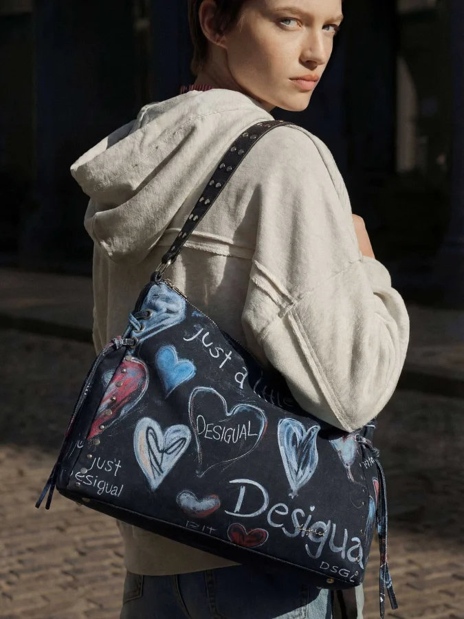 DESIGUAL - Large graffiti bag 2
