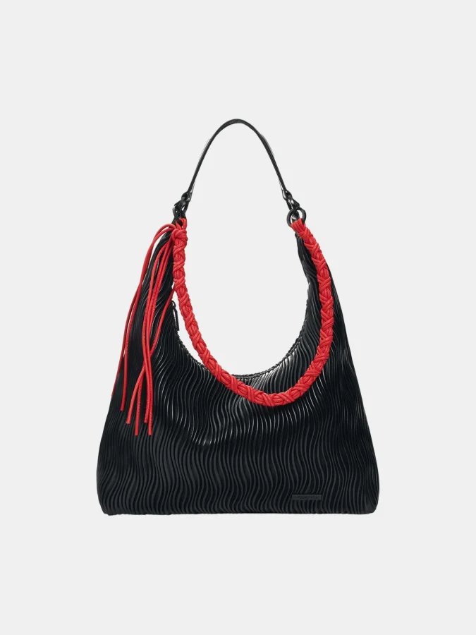 DESIGUAL - Medium embossed bag
