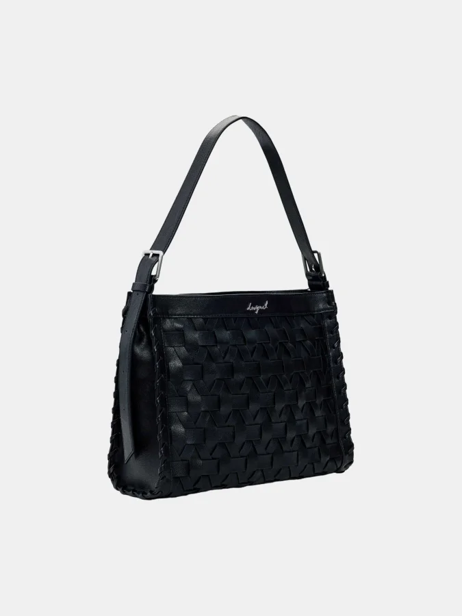 DESIGUAL - Medium braided bag 2