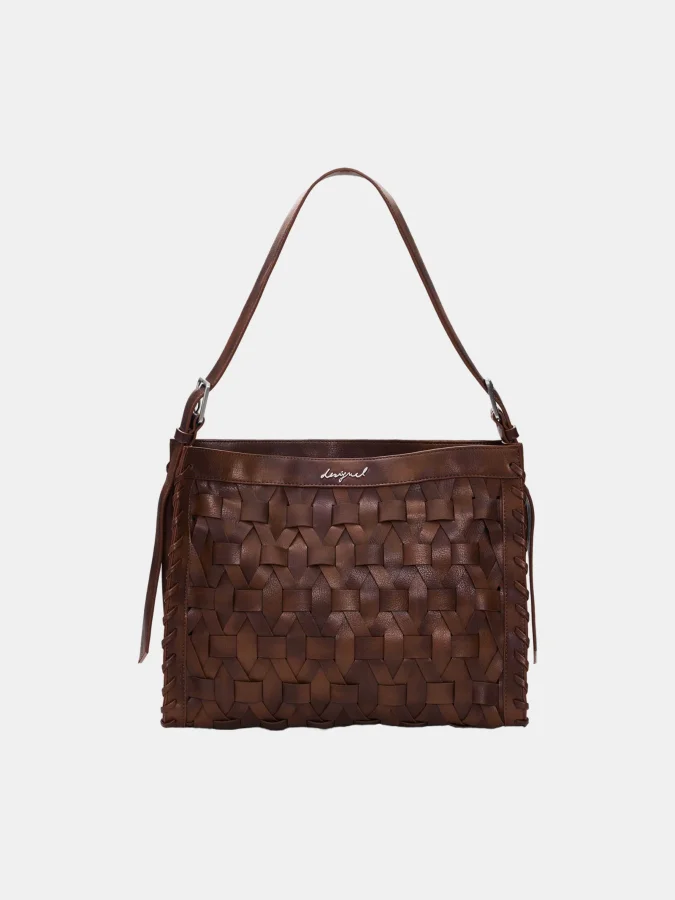 DESIGUAL - Medium braided bag