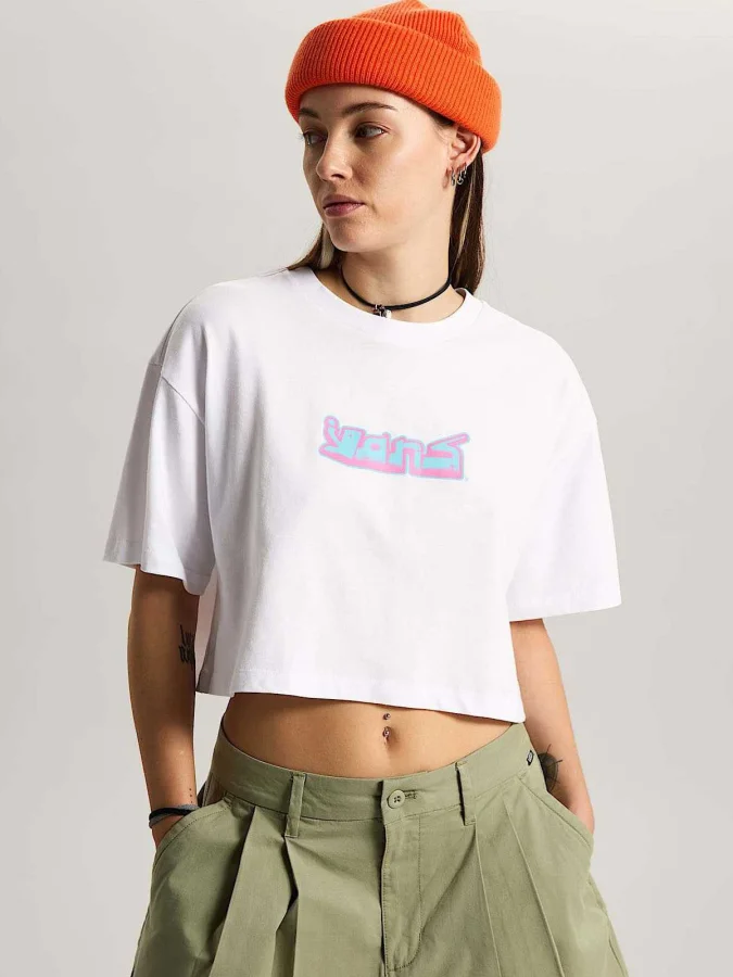 VANS - Y2K BOHO RELAX CROP SS